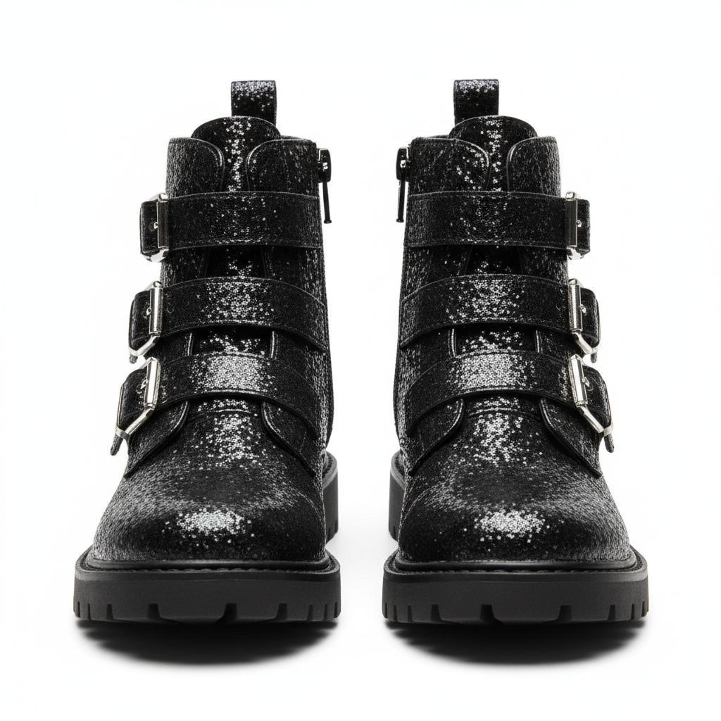 Girl's Shiny Chelsea Boots