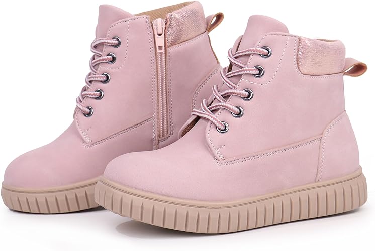 Kids Zipper Ankle Boots